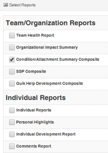 Select Reports - Composite